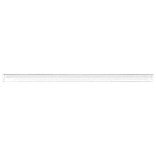 White Glass Pencil Liner Tile Trim