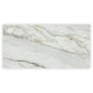 White with Gray Vein 24x48 Polished Porcelain Large Format Tile (2 pack, 15.42 sq ft/case) - Sample