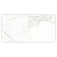 Pearl White with Gray Vein 24x48 Matte Porcelain Large Format Tile (2 pack, 15.5 sq ft/case) - Sample