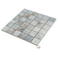 Frosted Sky Blue 12x12 Lappato Square Porcelain Mosaic Tile (5 pack, 4.84 sq ft/case) - Sample