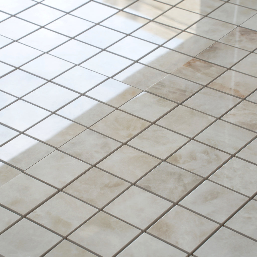 Soft Alabaster White 12x12 Lappato Square Porcelain Mosaic Tile (5 pack, 4.84 sq ft/case) - Sample