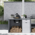 Gray 12x12 Matte Uniform Square Porcelain Mosaic Tile (11 pack, 10.65 sq ft/case)