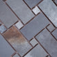 Blue 12x12 Matte Basketweave Porcelain Mosaic Tile (5 pack, 4.84 sq ft/case)