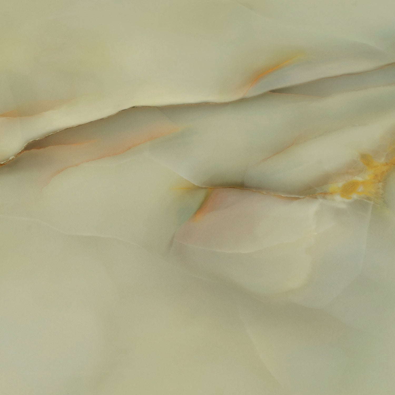 Splendor 24x48 Celadon Giada Porcelain Large Format Onyx Wall and Floor Tile (2 Pack, 15.5 sq ft/case) - Sample