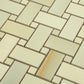 Splendor 12x12 Celadon Giada Porcelain Mosaic Onyx Basketweave Wall and Floor Tile (5 Pack, 4.84 sq ft/case) - Sample