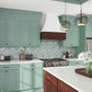 Green 12x12 Matte Basketweave Porcelain Mosaic Tile (5 pack, 4.84 sq ft/case)
