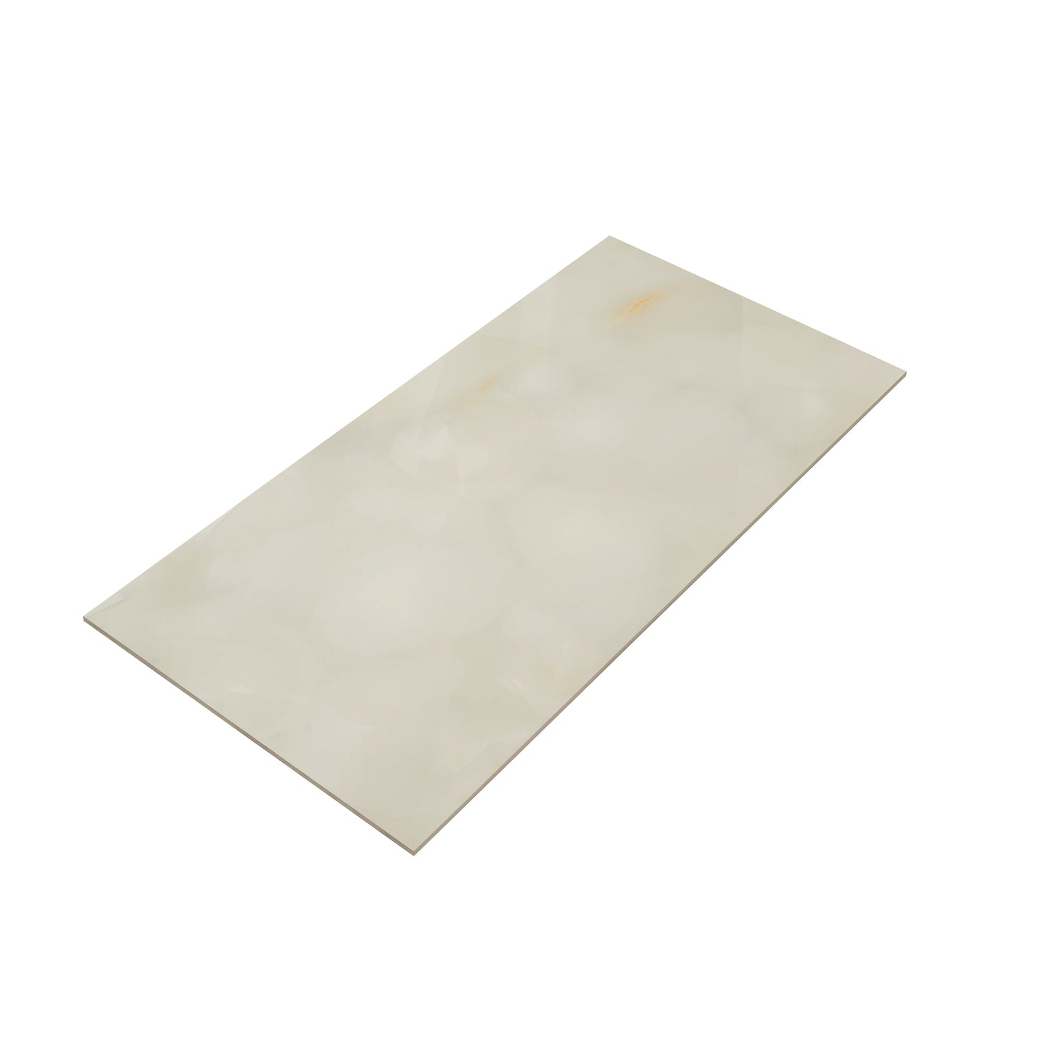 Splendor 24x48 Perla Porcelain Large Format Onyx Wall and Floor Tile (2 Pack, 15.5 sq ft/case) - Sample