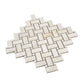 Splendor 12x12 Perla Porcelain Mosaic Onyx Basketweave Wall and Floor Tile (5 Pack, 4.84 sq ft/case) - Sample