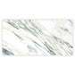 Ivory white with Green Vein 24x48 Polished Porcelain Large Format Tile (2 pack, 15.5 sq ft/case) - Sample