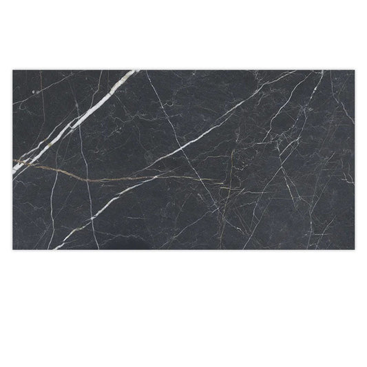 Charcoal Black 24x48 Porcelain Matte Large Format Tile (2 pack, 15.5 sq ft/case) - Sample