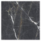 Splendor 48x48 Charcoal Black Porcelain Large Format Sqaure Veining Wall and Floor Tile (1 Pack, 15.5 sq ft/case) - Sample
