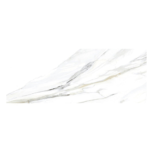Pearl White 24x48 Polished Field Porcelain Tile (2 pack, 15.48 sq ft/case) - Sample