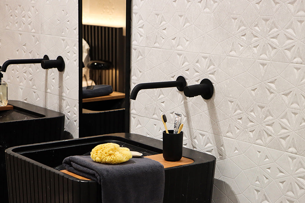 White Matte Ceramic Large Format Tile