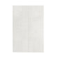 Terrain 12x36 Off-White Ceramic Large Format Trowel Plaster-Style Wall Tile (4 Pack, 5.82 sq ft/case) - Sample