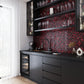 Jam Red 11x11 Glossy Matte Square Glass Mosaic Tile (5 pack, 4.43 sq ft/case)