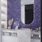 Purple 11x11 Glossy Matte Square Glass Mosaic Tile (5 pack, 4.43 sq ft/case)