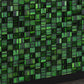 Emerald Green 11x11 Glossy Matte Square Glass Mosaic Tile (5 pack, 4.43 sq ft/case)