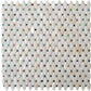 White 11x11 Polished Octagon Shell Mother of Pearl Mosaic Tile (20 pack, 18.68 sq ft/case) - Sample