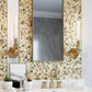 11x11 Beige and Brown Penny Round Mosaic Tile