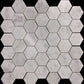 Powder White Matte Mosaic Tile