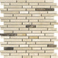 11x12 Beige Mosaic Marble Tile