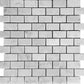 White 12x12 Honed Brick Marble Mosaic Tile (5 pack, 4.92 sq ft/case) - Sample