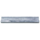 Gray 2x12 Marble Polished Chair Rail Tile Trim (10 pack, 1.667 sq ft/case) - Sample