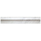 White Chair Rail Tile Trim