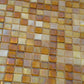 White Gold 12x12 Glossy Glass Uniform Square Mosaic Tile (20 pack, 18.69 sq ft/case) - Sample