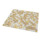 Yellow Gold White 12x12 Glossy Uniform Square Glass Mosaic Tile (20 pack, 18.69 sq ft/case) - Sample