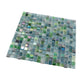 Stone Blue Green 12x12 Glossy Uniform Square Glass Mosaic Tile (20 pack, 18.69 sq ft/case)