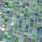 Stone Blue Green 12x12 Glossy Uniform Square Glass Mosaic Tile (20 pack, 18.69 sq ft/case)