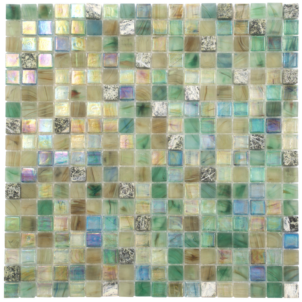 Emerald Green 12x12 Glossy Uniform Square Glass Mosaic Tile (10 pack, 9.3 sq ft/case) - Sample