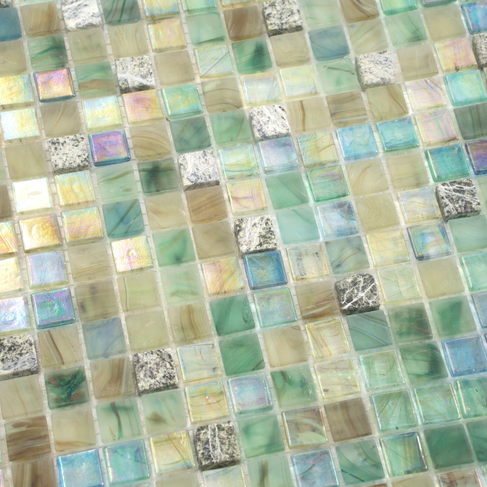 Emerald Green 12x12 Glossy Uniform Square Glass Mosaic Tile (10 pack, 9.3 sq ft/case) - Sample