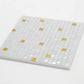 White Gold 12x12 Glossy Uniform Square Glass Mosaic Tile (20 pack, 18.69 sq ft/case)