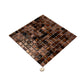 Brown Yellow 12x12 Glossy Uniform Square Glass Mosaic Tile (20 pack, 20 sq ft/case) - Sample