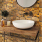 Bronze 12x12 Square Matte Metal Mosaic Tile (5 pack, 4.75 sq ft/case) - Sample