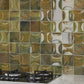 Olive Green 4x4 Glossy Square Ceramic Tile (60 pack, 6.46 sq ft/case)
