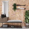 4x4 Pink Glossy Tile