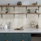 White 2.5x8 Glossy Ceramic Subway Deco Tile (38 pack, 5.38 sq ft/case)