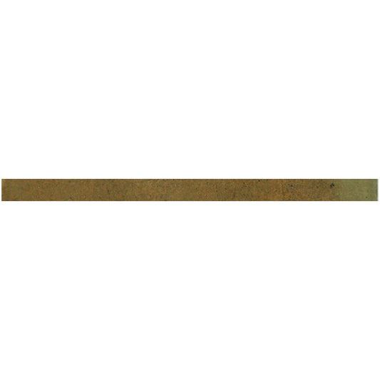 1x8 Antiek Green Glossy Ceramic Pencil Tile Trim