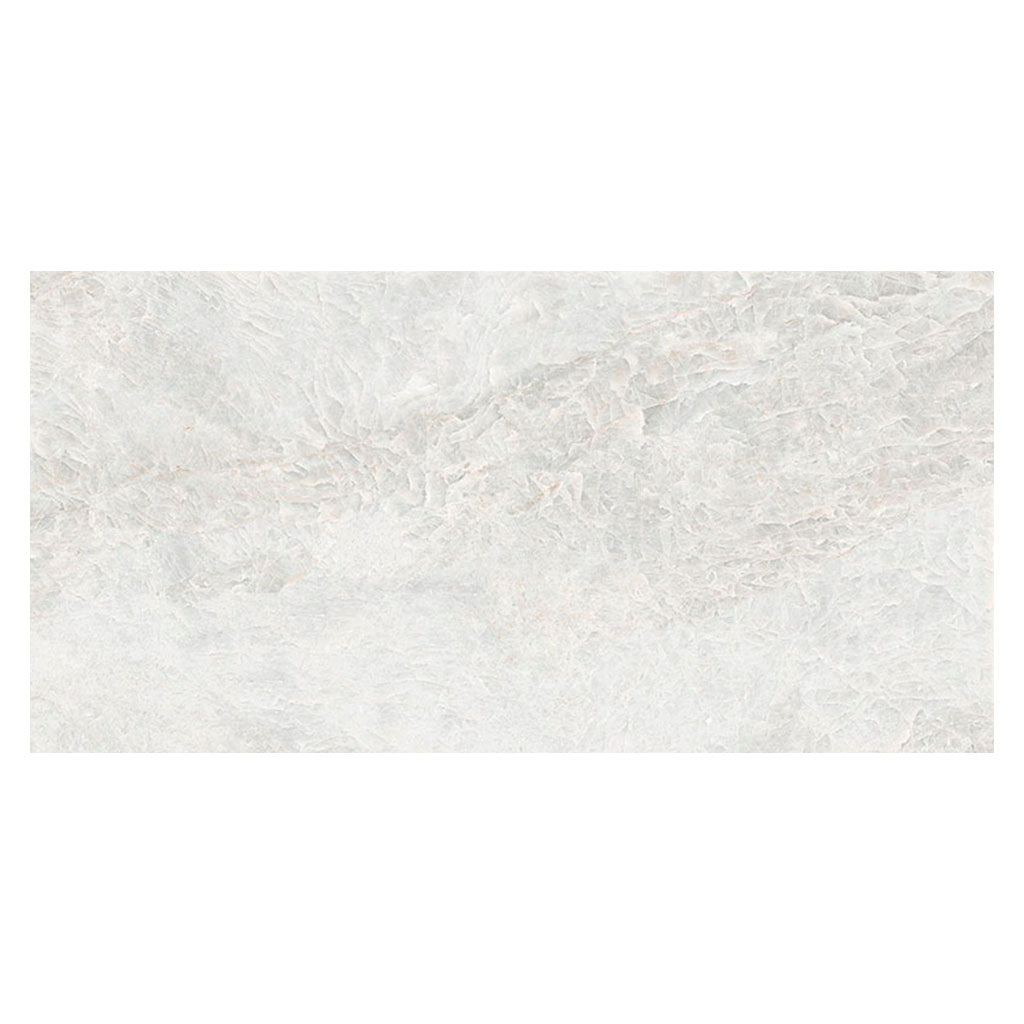 Frosted White 24x48 Polished Porcelain Large Format Tile (2 pack, 15.49 sq ft/case)