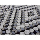 Gray White 12x14 Polished Diamond Recycled Glass Mosaic Tile (5 pack, 5.55 sq ft/case) - Sample