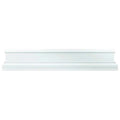Snow White Baseboard Tile Trim