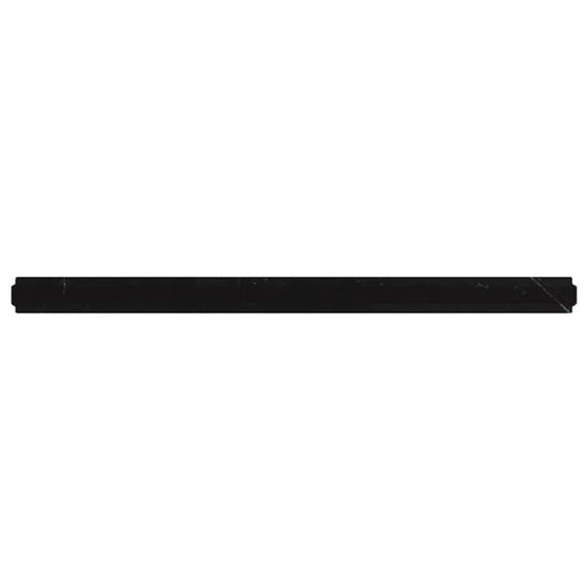 0.8x12 Black Pencil Liner Tile Trim