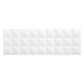 White 12x36 Satin Field Ceramic Tile (5 pack, 14.3 sq ft/case) - Sample