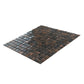 Dark Brown 12x12 Uniform Square Glossy Glass Mosaic Tile (20 pack, 20 sq ft/case) - Sample