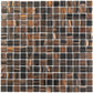 Dark Brown 12x12 Uniform Square Glossy Glass Mosaic Tile (20 pack, 20 sq ft/case) - Sample