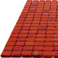 Rose Red 12x12 Glossy Uniform Square Glass Mosaic Tile (20 pack, 18.69 sq ft/case) - Sample