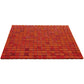 Rose Red 12x12 Glossy Uniform Square Glass Mosaic Tile (20 pack, 18.69 sq ft/case) - Sample